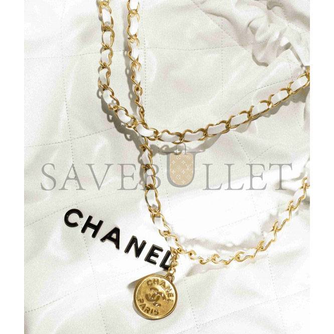 Ch*el 22 large handbag gold hardware as3262 b08038 10601 (48cm*45cm*10cm)