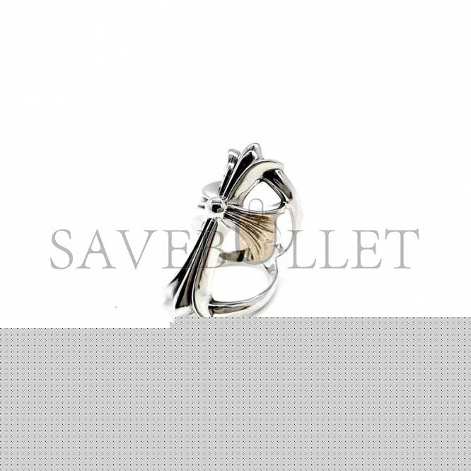 Ch**me He**ts cross hollow ring