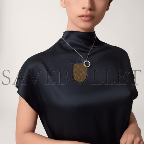 Ca*t*er love necklace, diamond-paved b7058000