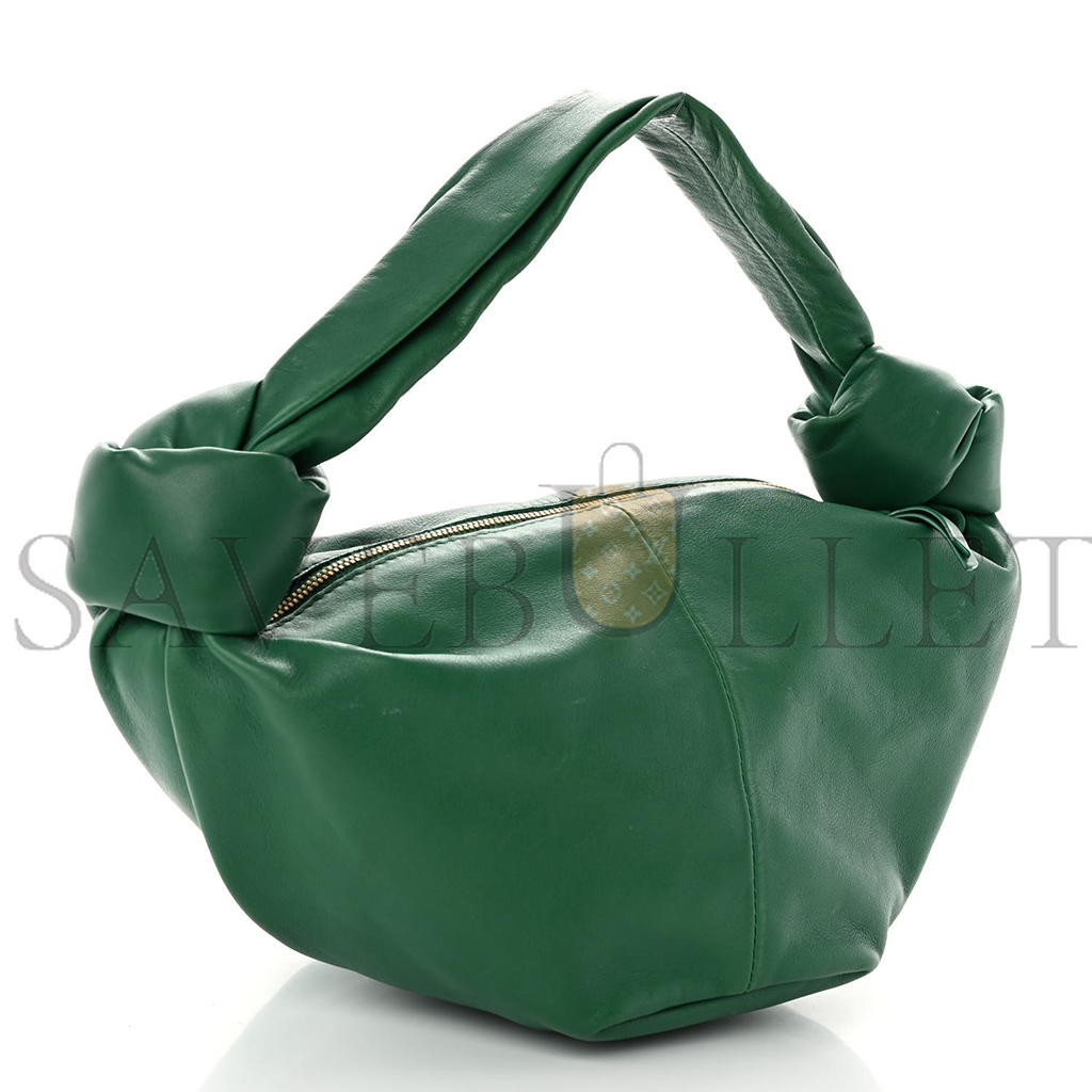 bo*te*ga Ve*ne*ta nappa mini double knot bag racing green (28*15*14cm)