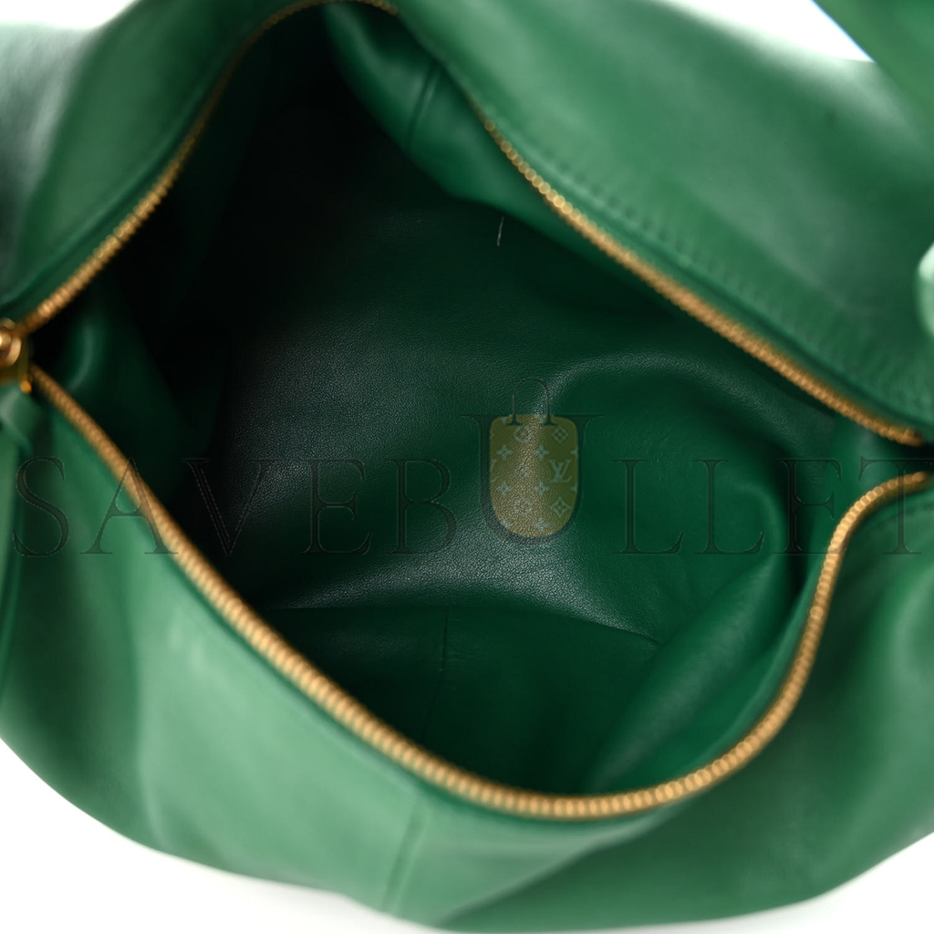 bo*te*ga Ve*ne*ta nappa mini double knot bag racing green (28*15*14cm)