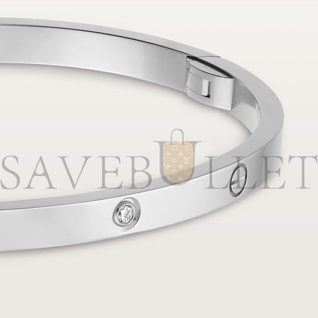 Ca*t*er love bracelet, small model, 6 diamonds b6047717