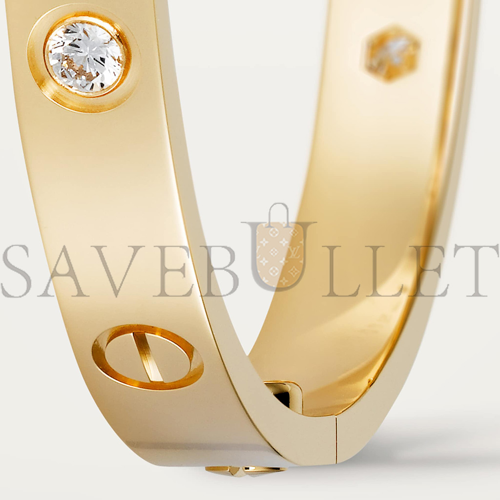 Ca*t*er love bracelet, 4 diamonds b6070017