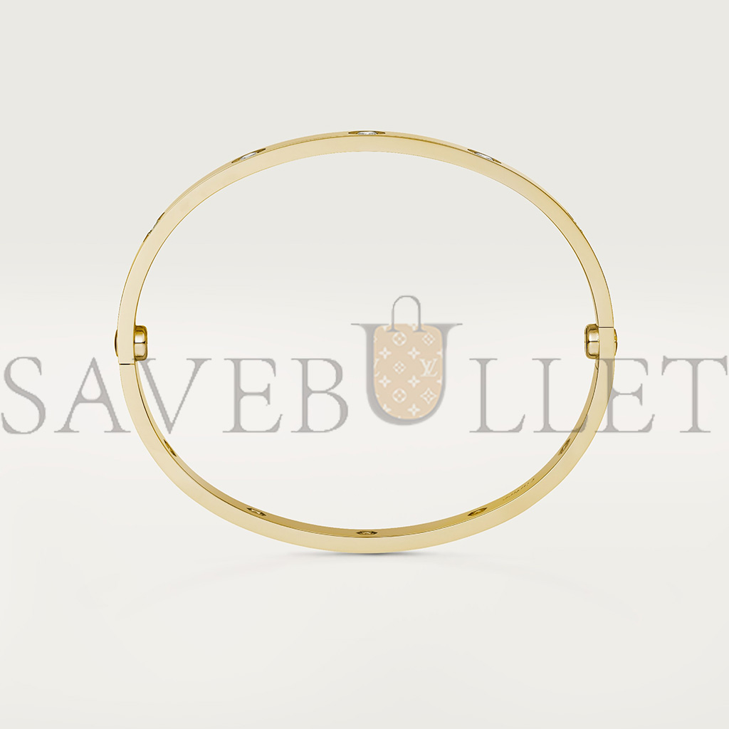 Ca*t*er love bracelet, 10 diamonds b6070317