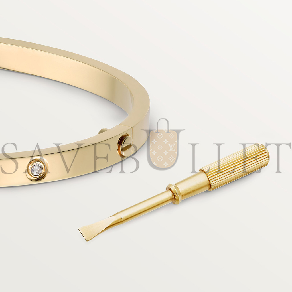 Ca*t*er love bracelet, small model, 10 diamonds b6047817
