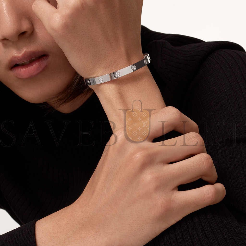 Ca*t*er love bracelet, 10 diamonds b6070417