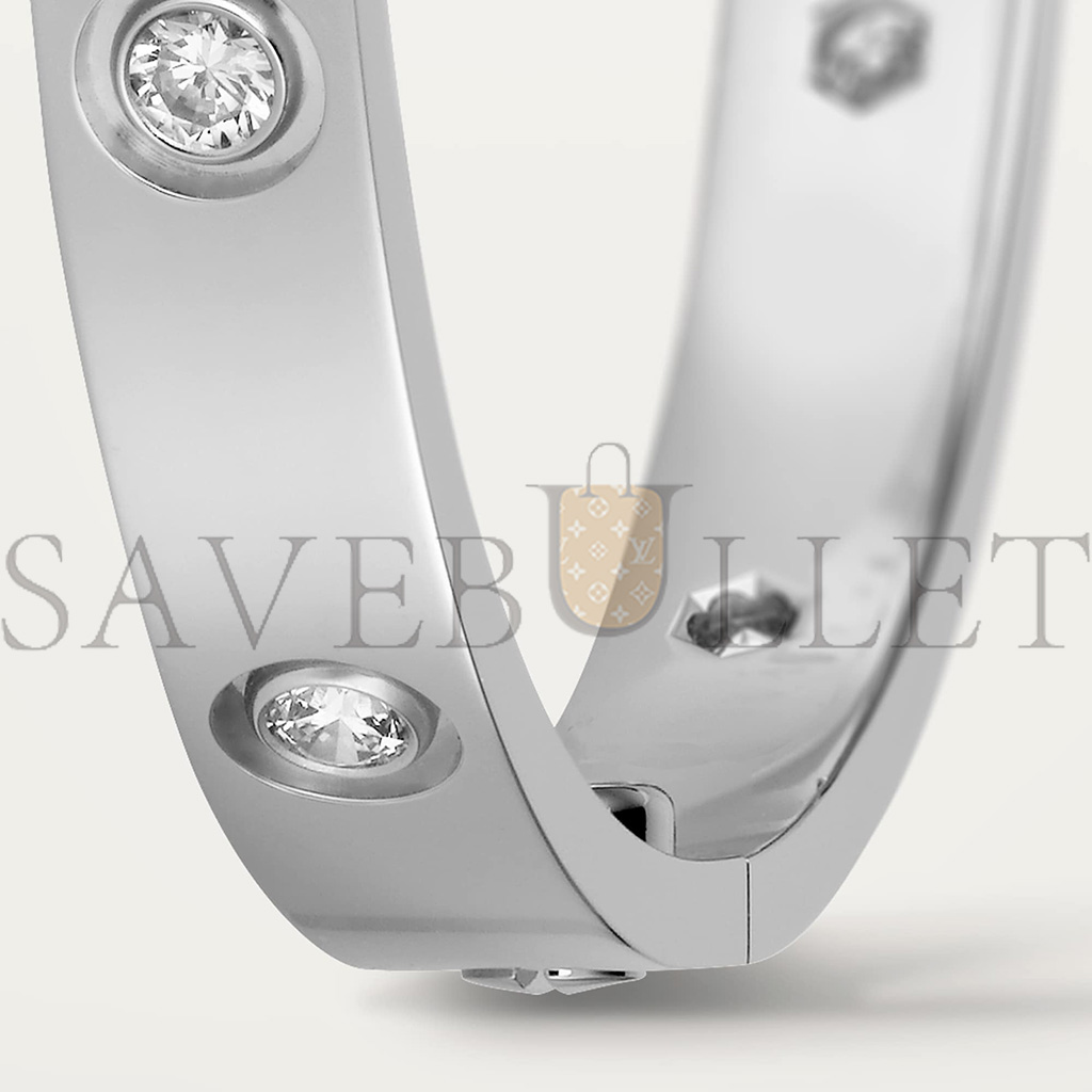 Ca*t*er love bracelet, 10 diamonds b6070417