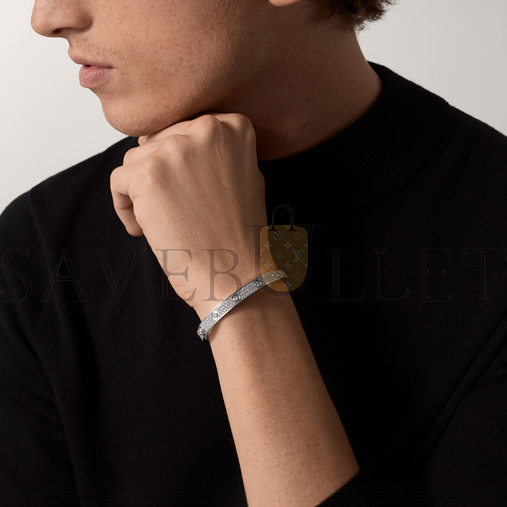 Ca*t*er love bracelet, diamond-paved n6033602