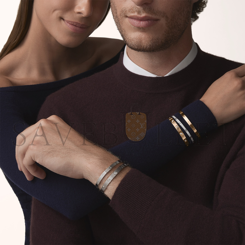 Ca*t*er love bracelet, 10 diamonds b6070217