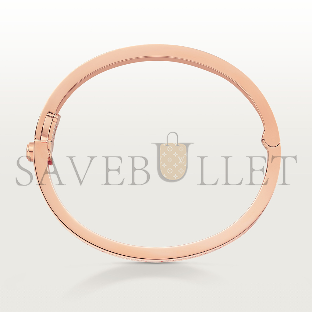 Ca*t*er love bracelet, diamond-paved n6036917