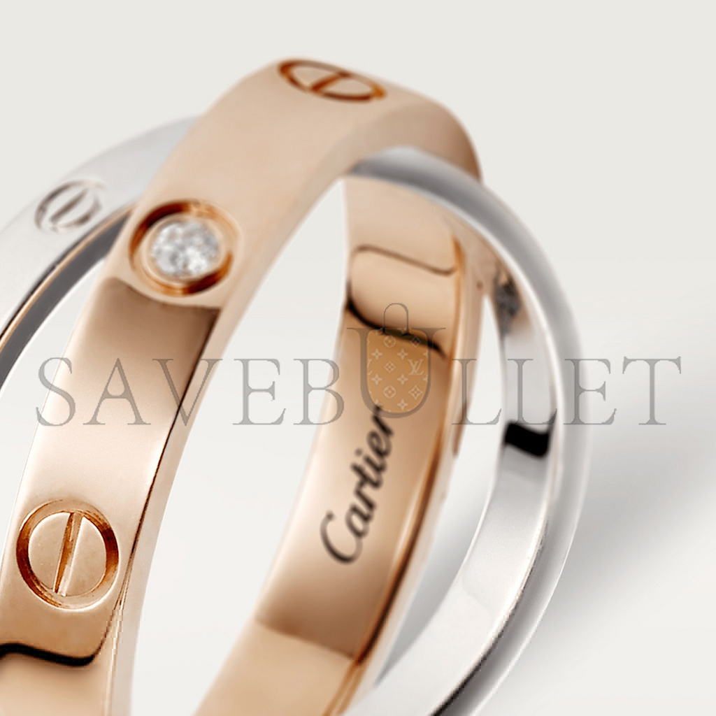 Ca*t*er love ring, 6 diamonds b4094300