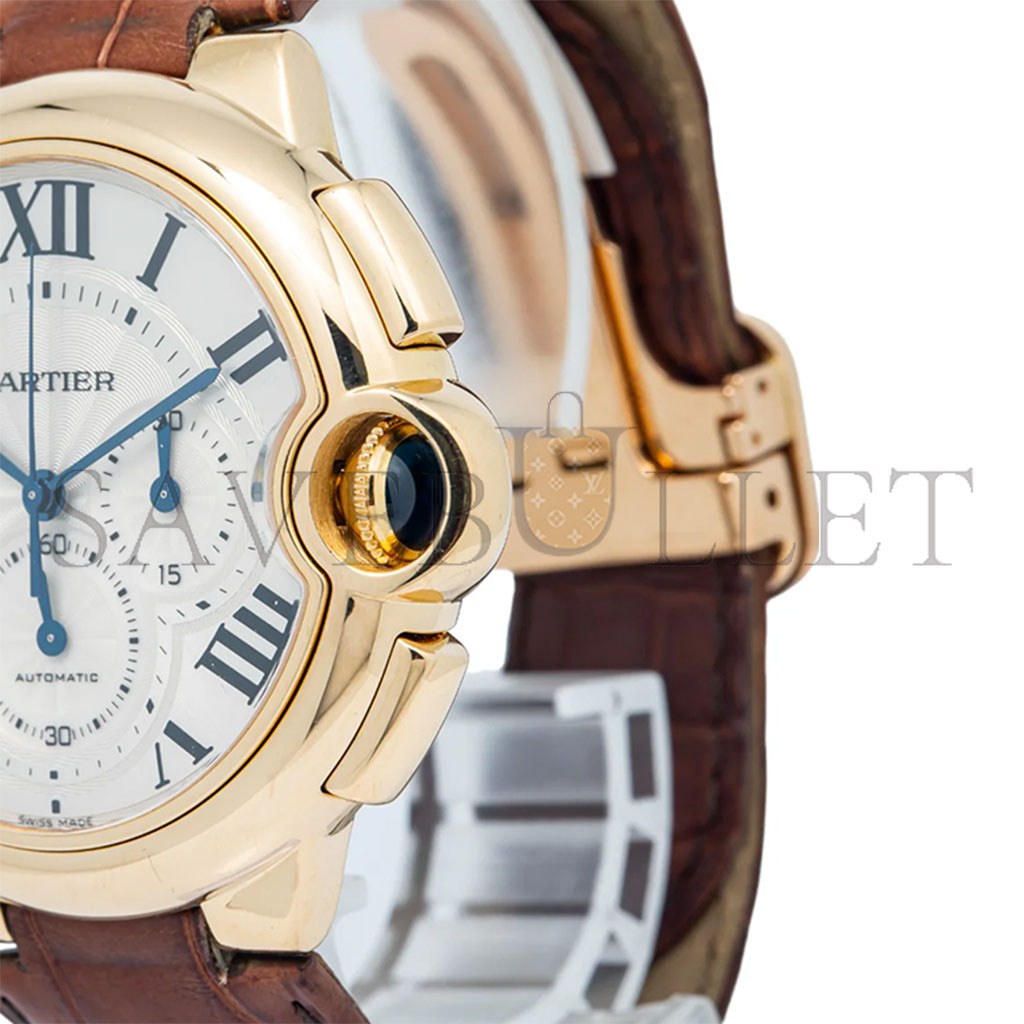 Ca*t*er ballon bleu de Ca*t*er chrono 44mm rose gold w6920007