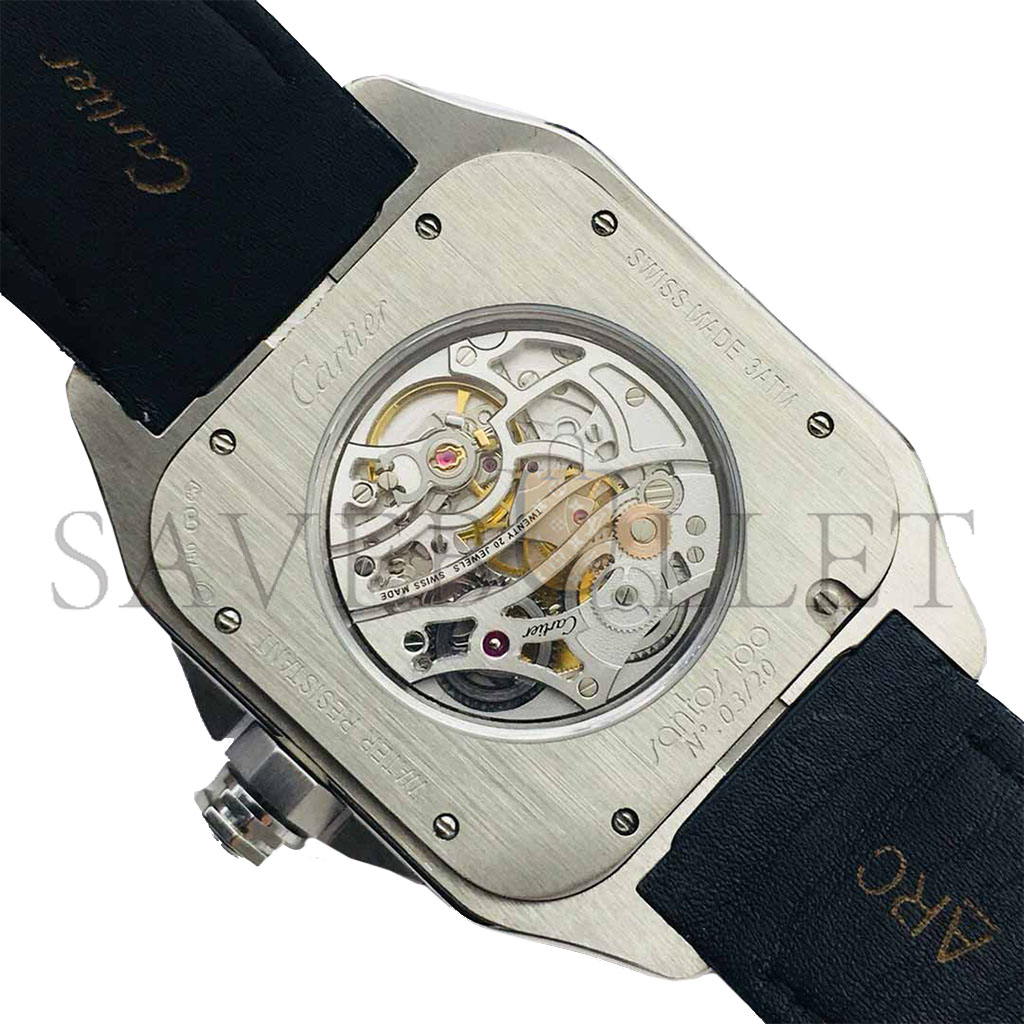 Ca*t*er santos three-sided watch wm505914