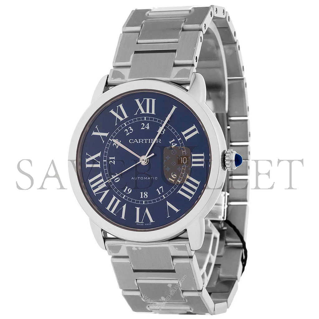 Ca*t*er ronde solo 42mm blue dial automatic men