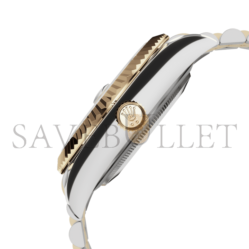 R*l*x datejust 41 oyster, 41 mm, oystersteel and yellow gold watch 126333