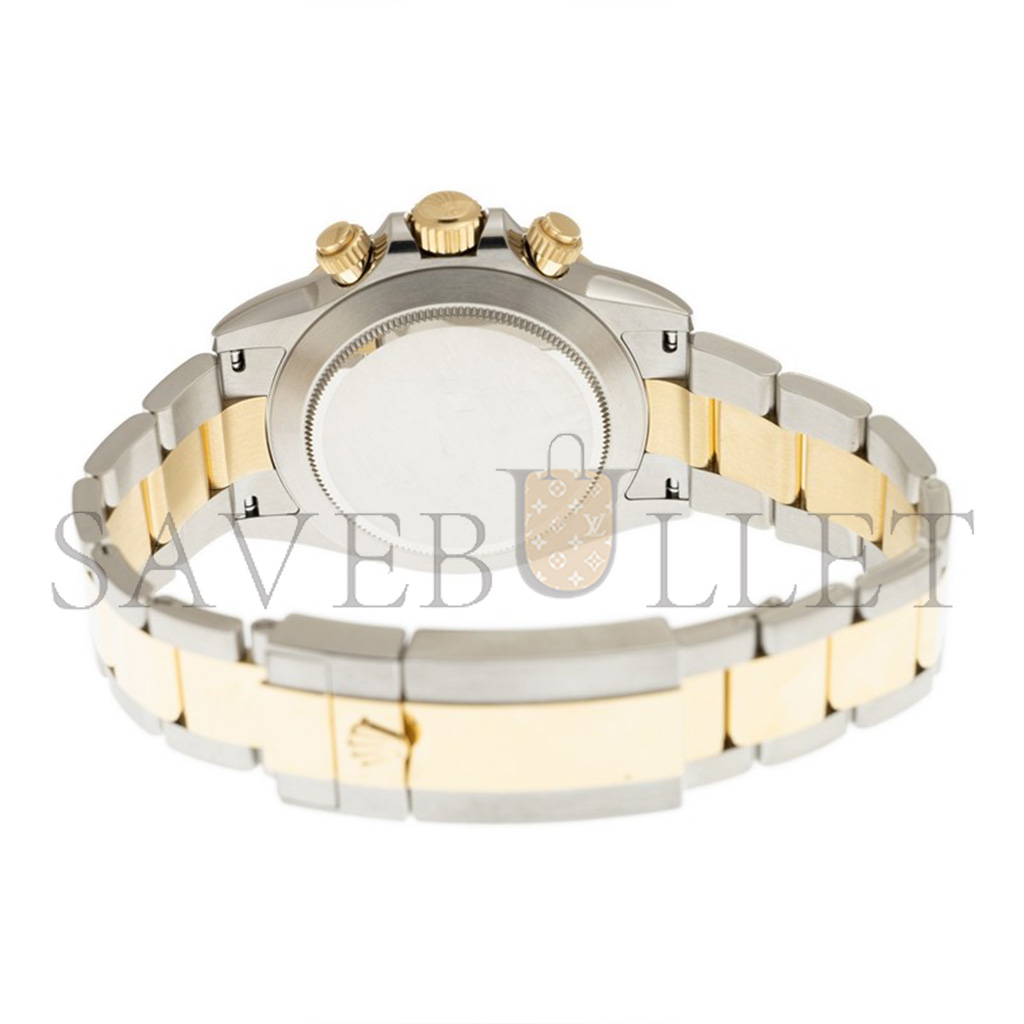 R*l*x daytona diamond-encrusted bright black dial watch 116503-0011