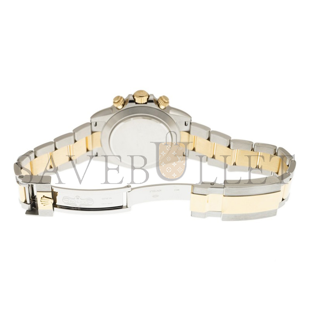 R*l*x daytona diamond-encrusted bright black dial watch 116503-0011