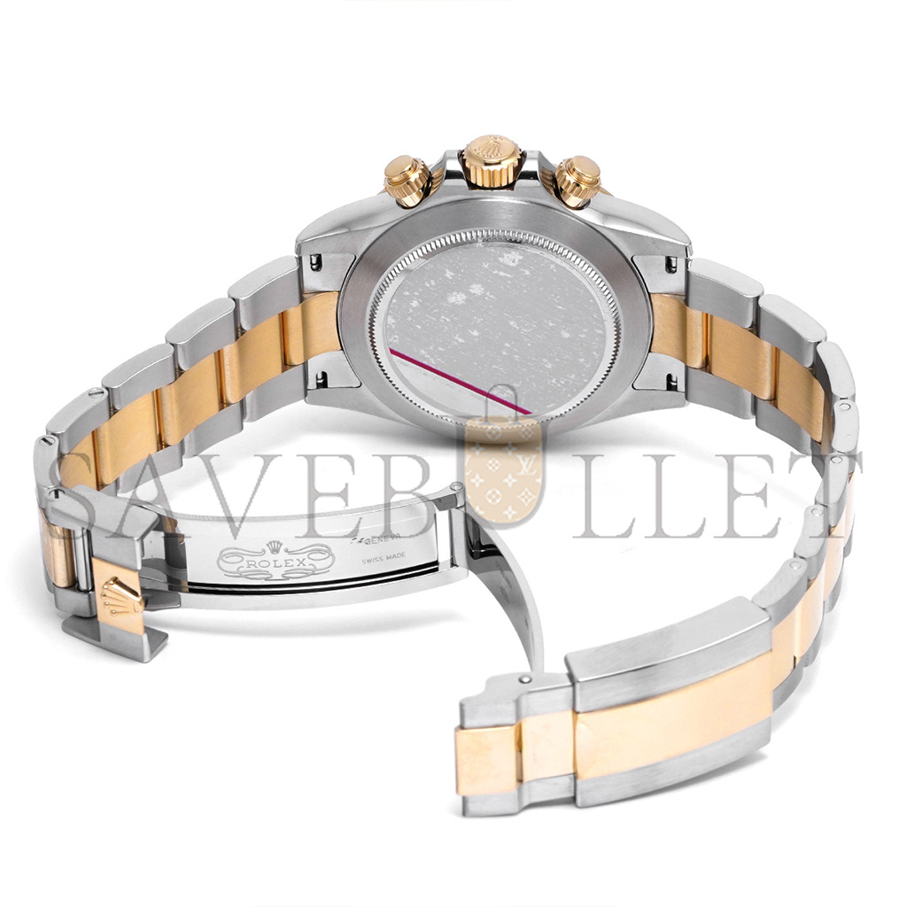 R*l*x daytona two tone white dial watch 116503