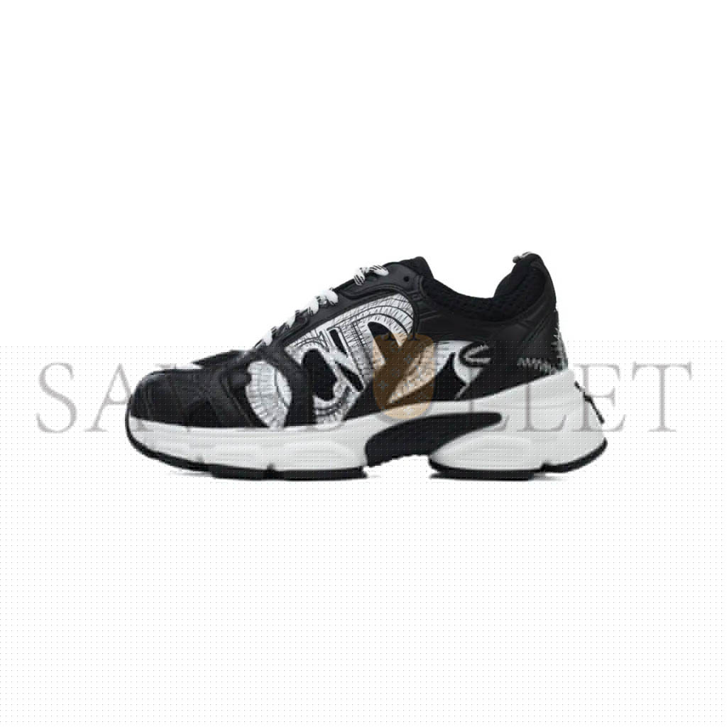 D*or sneaker black and white s3n303zde_b015