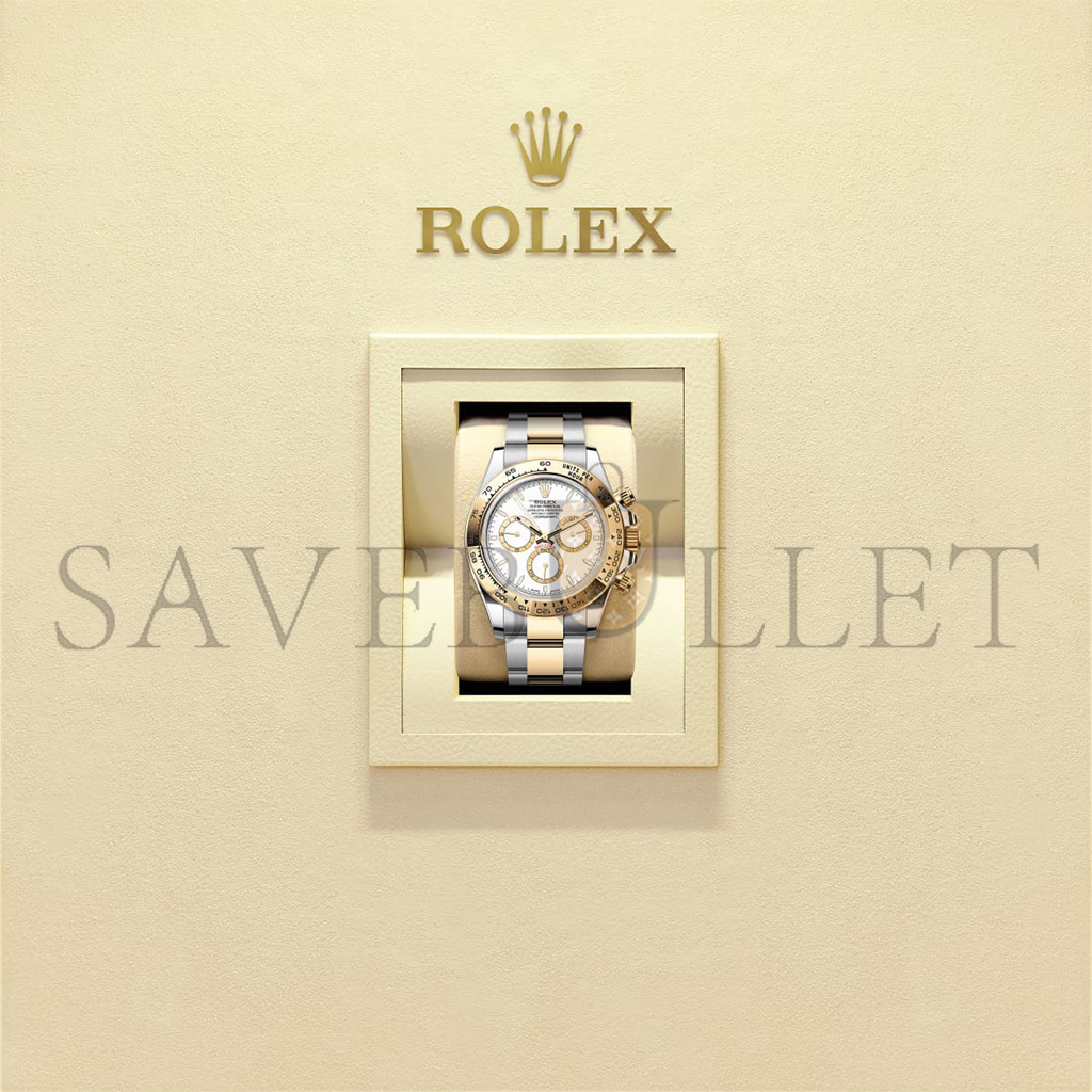 R*l*x cosmograph daytona oyster, 40 mm, oystersteel and yellow gold watch 126503