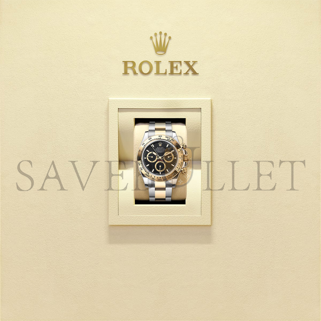R*l*x cosmograph daytona oyster, 40 mm, oystersteel and yellow gold watch 126503