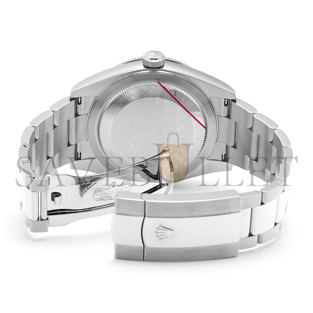 R*l*x sky-dweller series bright blue dial watch 326934