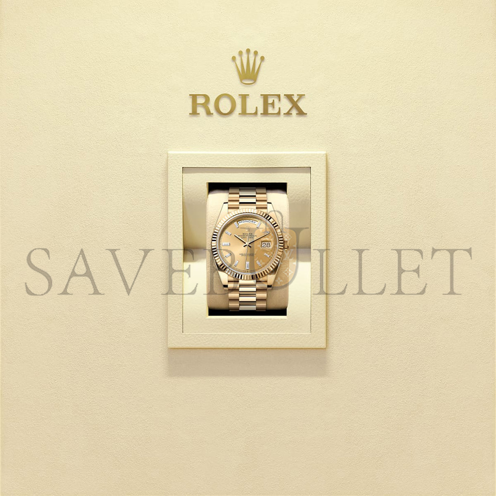 R*l*x day-date 40 oyster, 40 mm, yellow gold watch 228238-0005