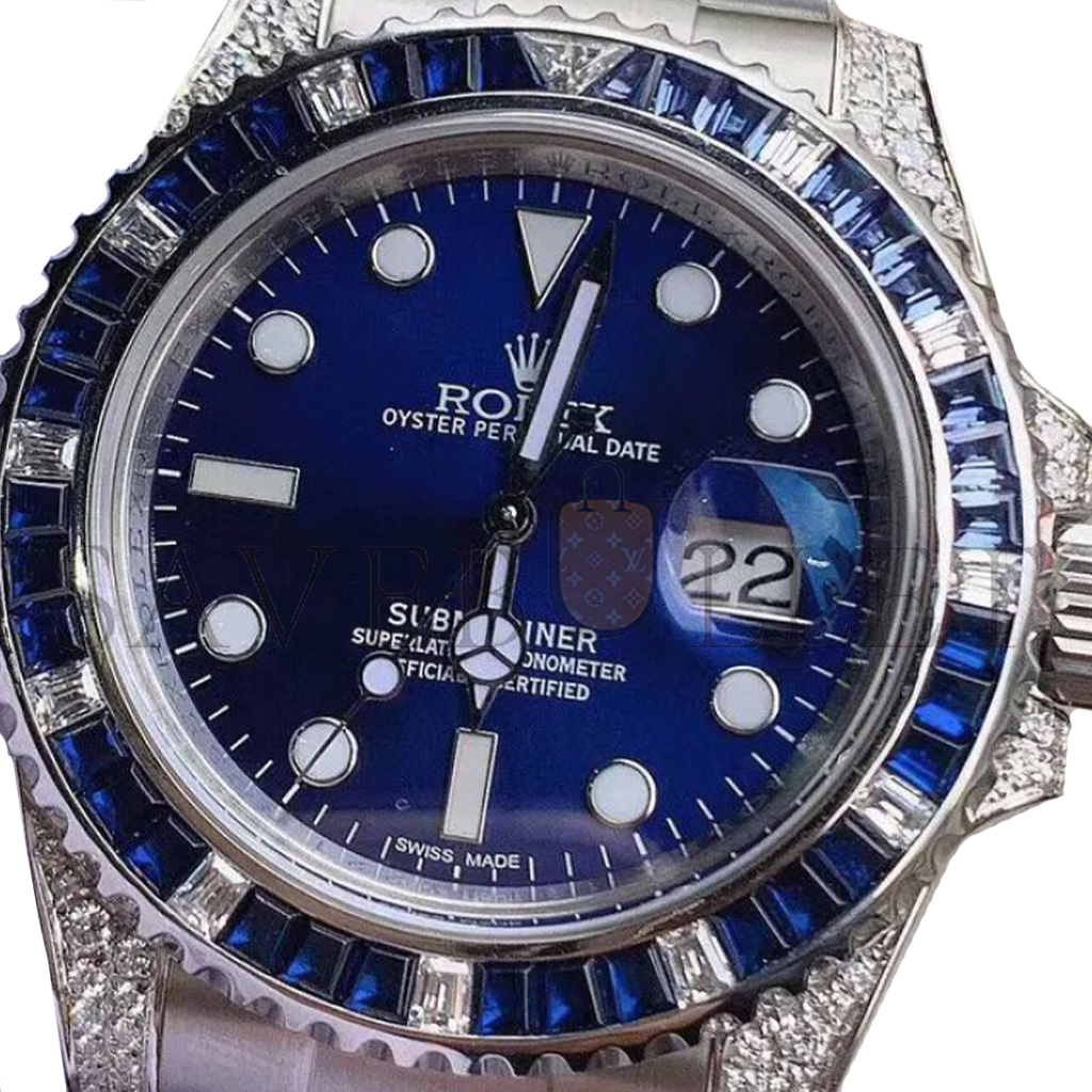 R*l*x submariner diamond bezel watch 116659