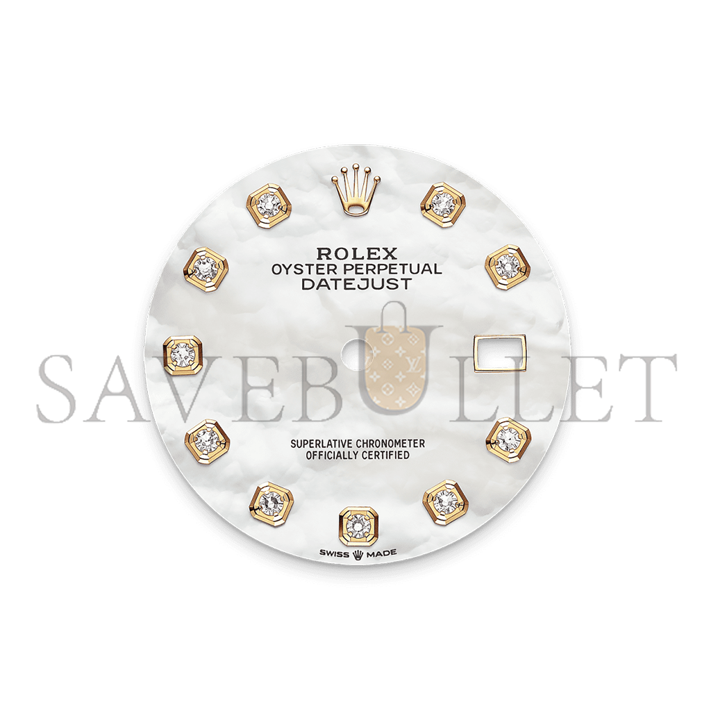 R*l*x datejust 36 oyster, 36 mm, oystersteel and yellow gold watch 126233-0024