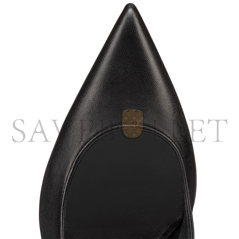 Ch**an louboutin sporty kate sling55 mm slingback pumps-nappa leather-black-women 3240004b439