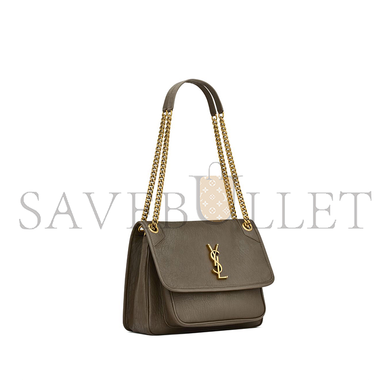 Y*L niki medium in grained lambskin 633178aacyt3212 (28*20*8.5cm)