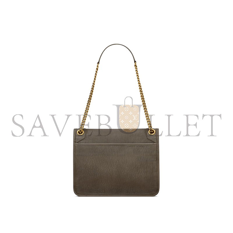 Y*L niki medium in grained lambskin 633178aacyt3212 (28*20*8.5cm)