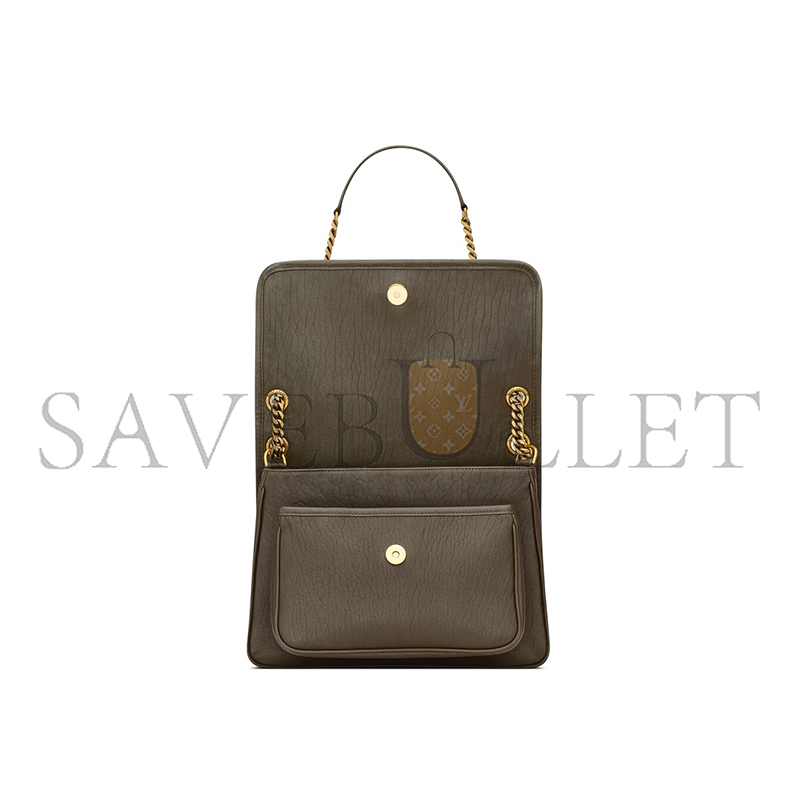 Y*L niki medium in grained lambskin 633178aacyt3212 (28*20*8.5cm)