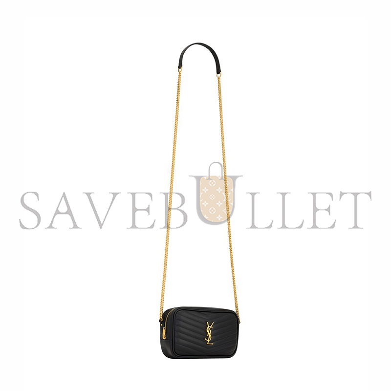 Y*L mini lou in quilted leather 748849dv7011000 (19*10.5*5cm)