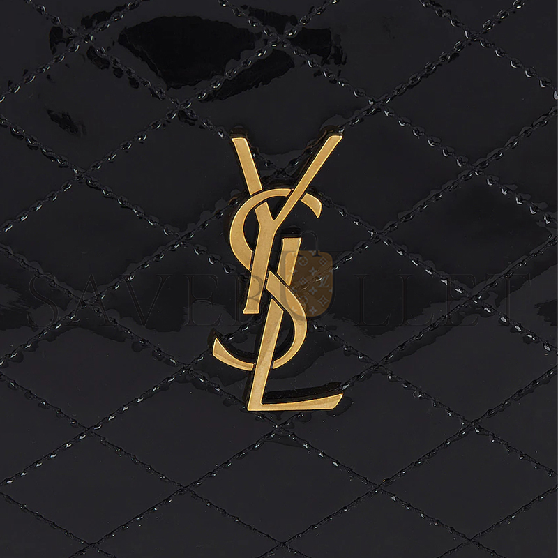 Y*L gaby zipped pouch in quilted patent leather 733667ahg071000 (19*13*3.5cm)