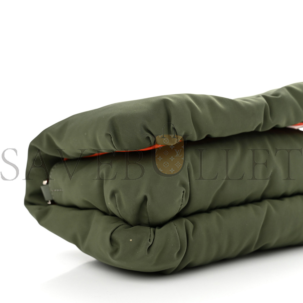 l*ew* nylon mini goya puffer bag vintage khaki (19*13*6cm)