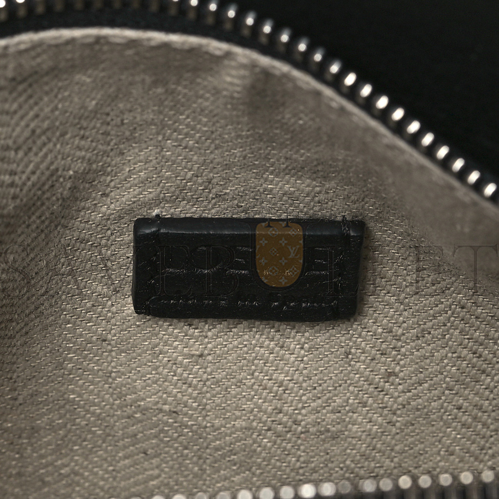 l*ew* calfskin mini puzzle bag black (18*12.5*8cm)