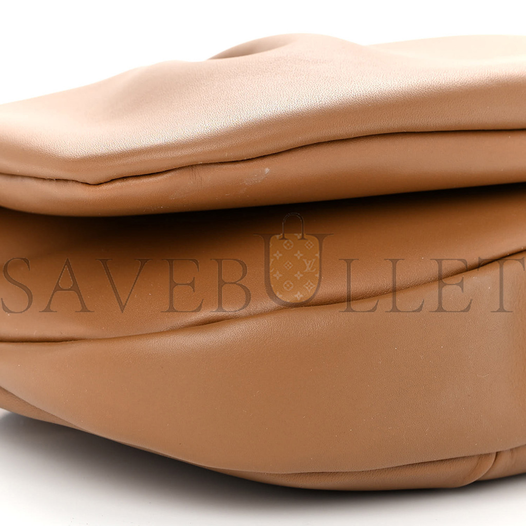 l*ew* shiny nappa calfskin paseo satchel black (27*18*6cm)