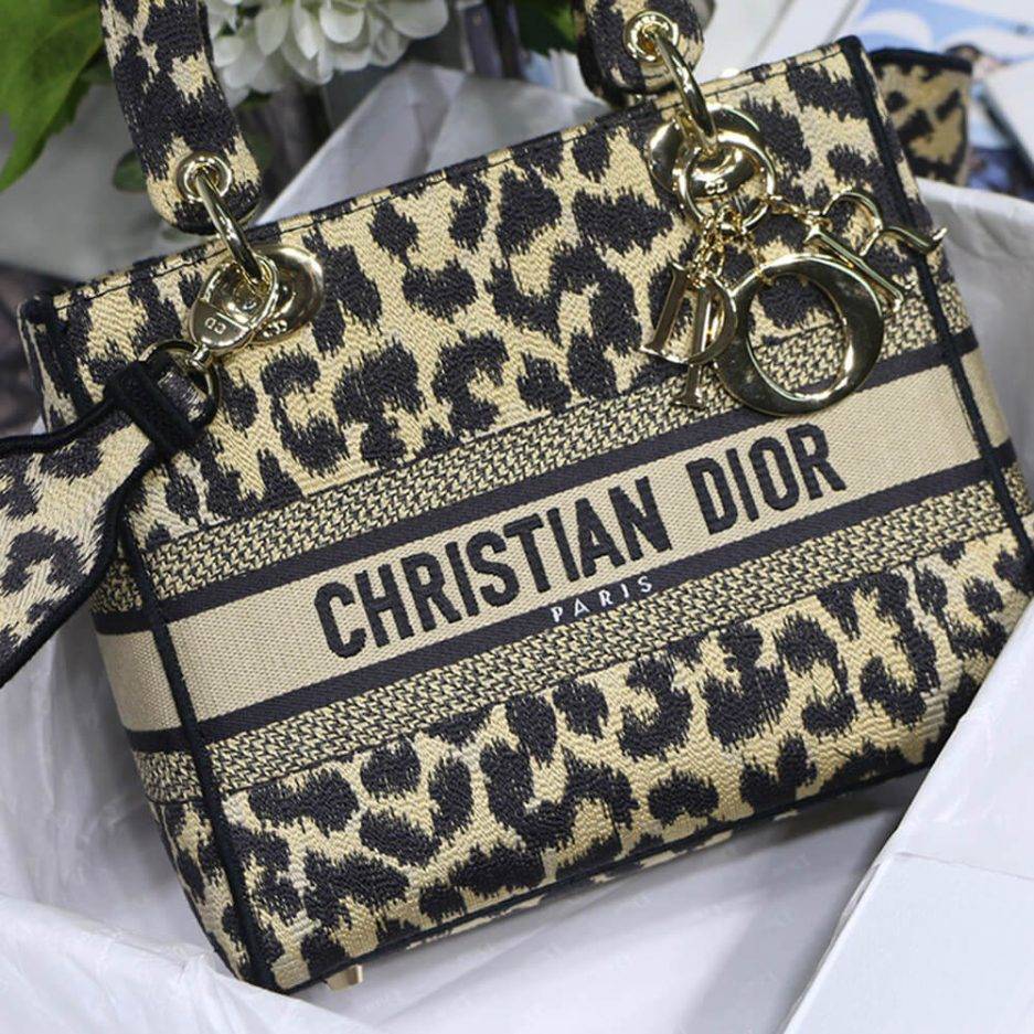 D*or medium lady d-lite bag m0565orhm_m918 (24cm*20cm*11cm)