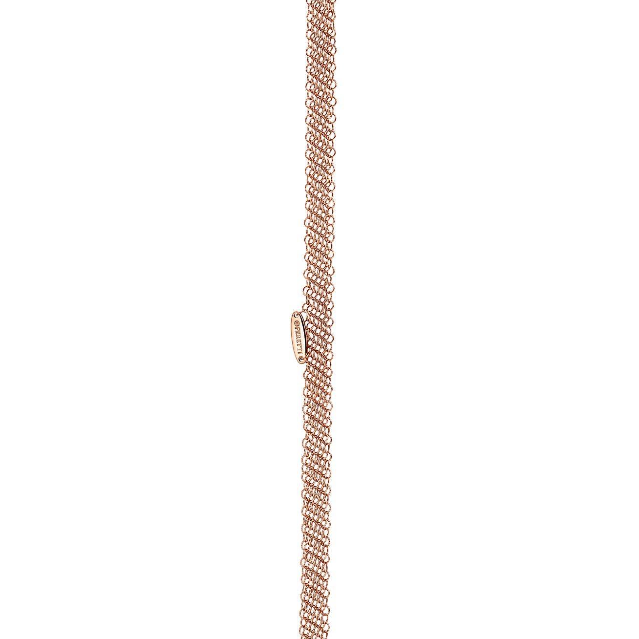 T*f*ny elsa peretti® open heart mesh pendant