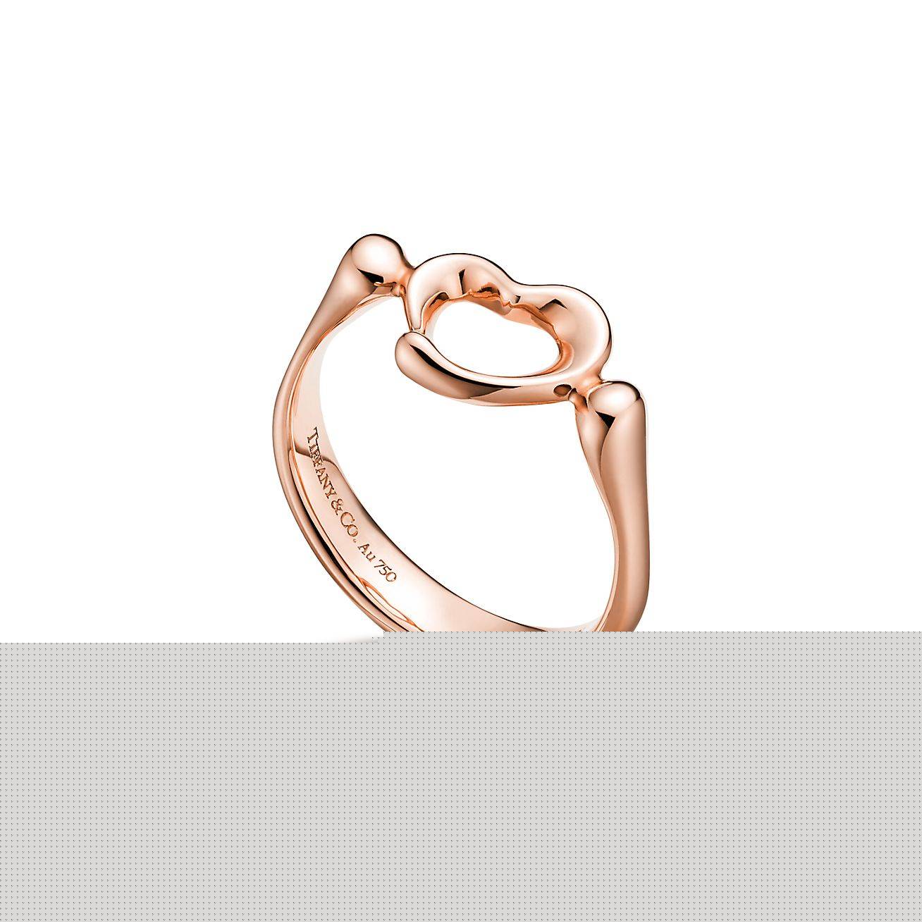 T*f*ny elsa peretti® open heart ring