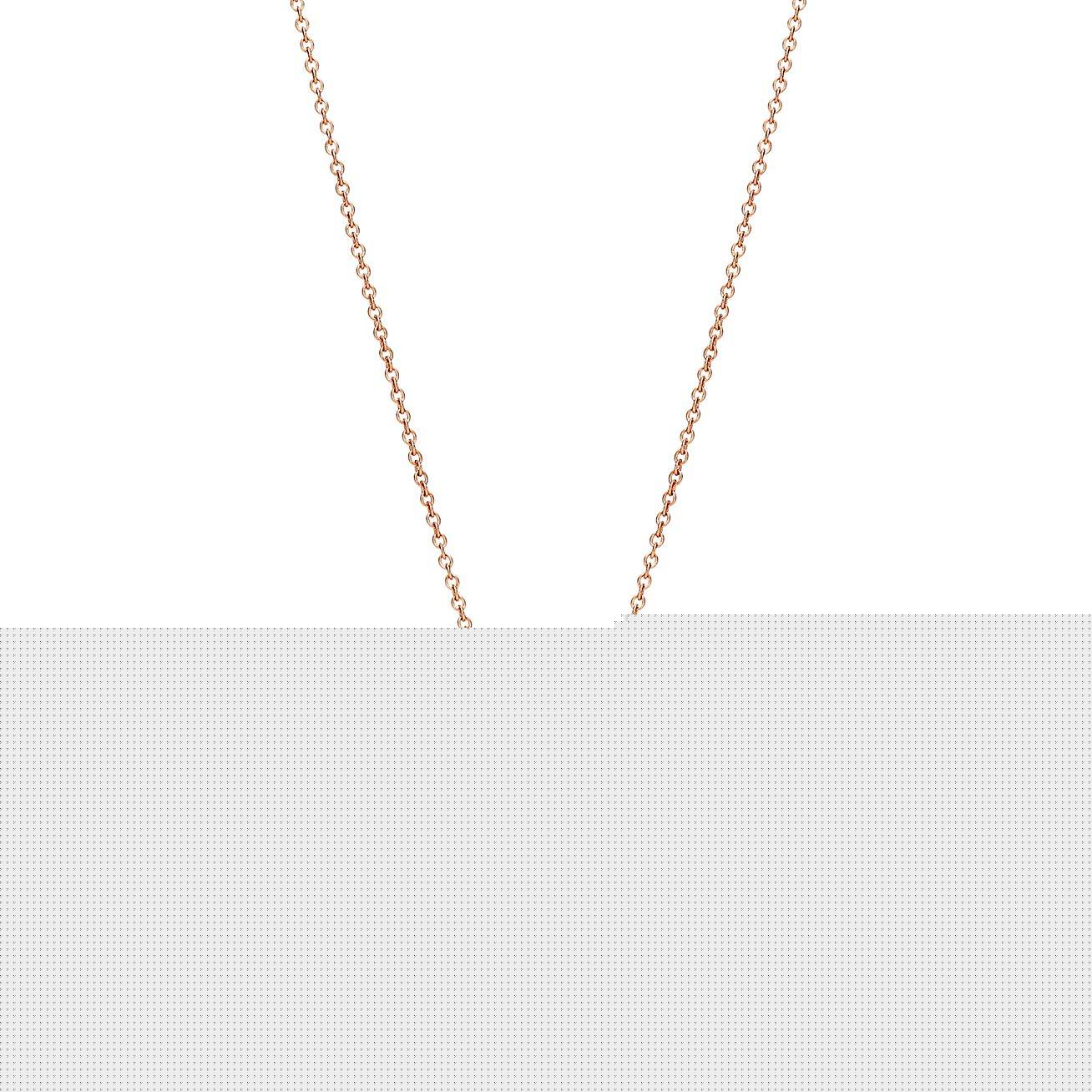 T*f*ny elsa peretti® open heart pendant in rose gold, 7 mm
