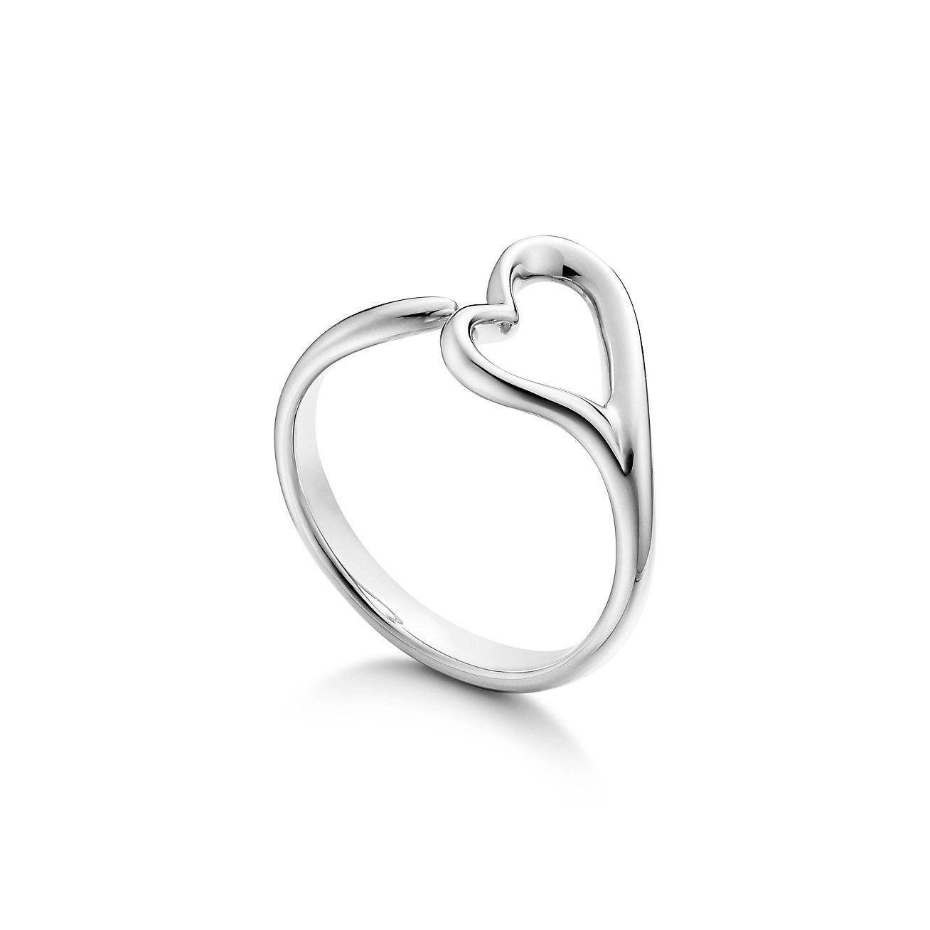 T*f*ny elsa peretti® open heart ring