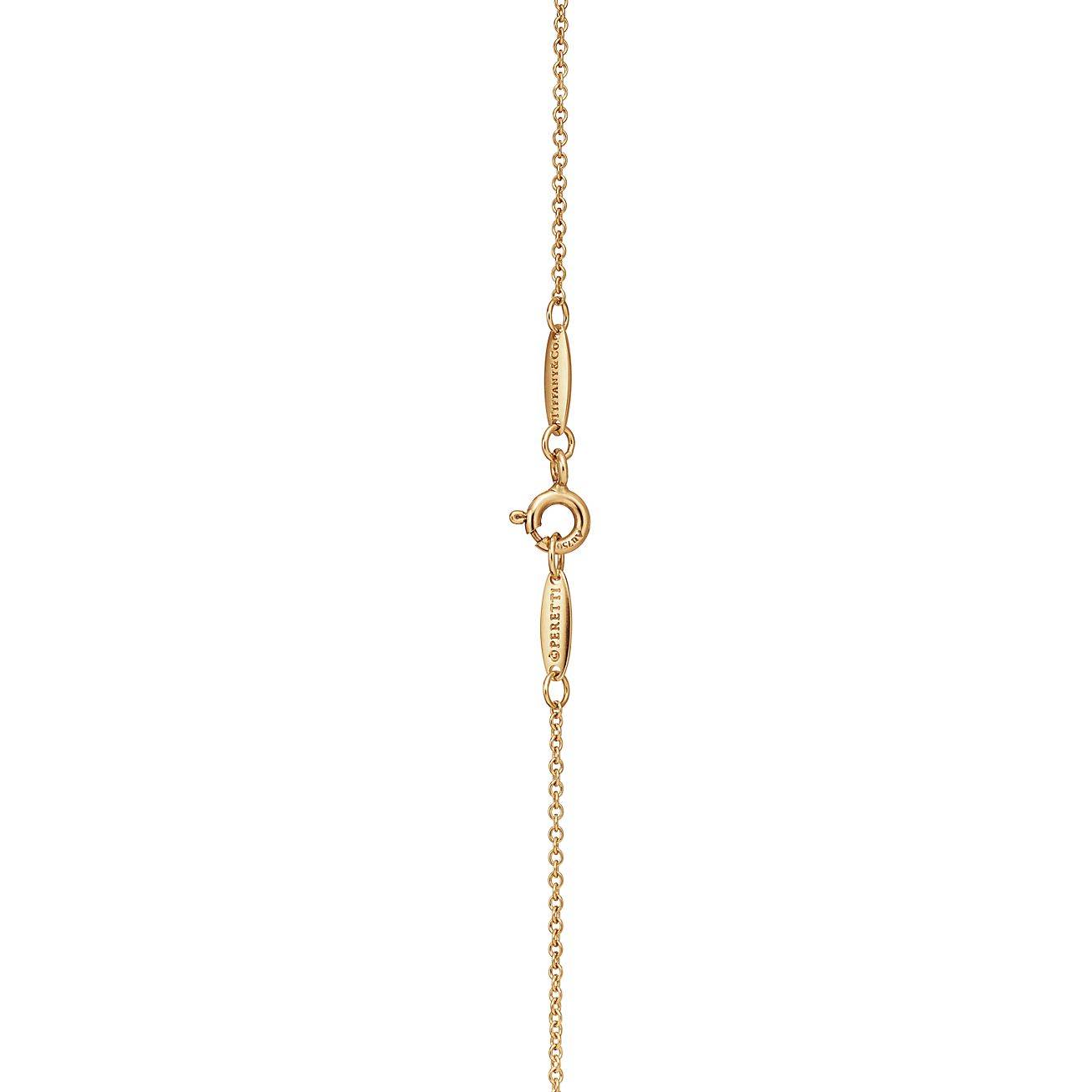 T*f*ny elsa peretti® diamonds by the yard® necklace