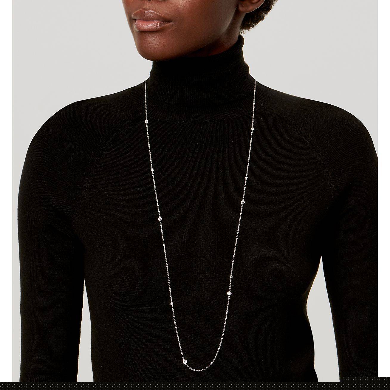T*f*ny elsa peretti® diamonds by the yard® sprinkle necklace