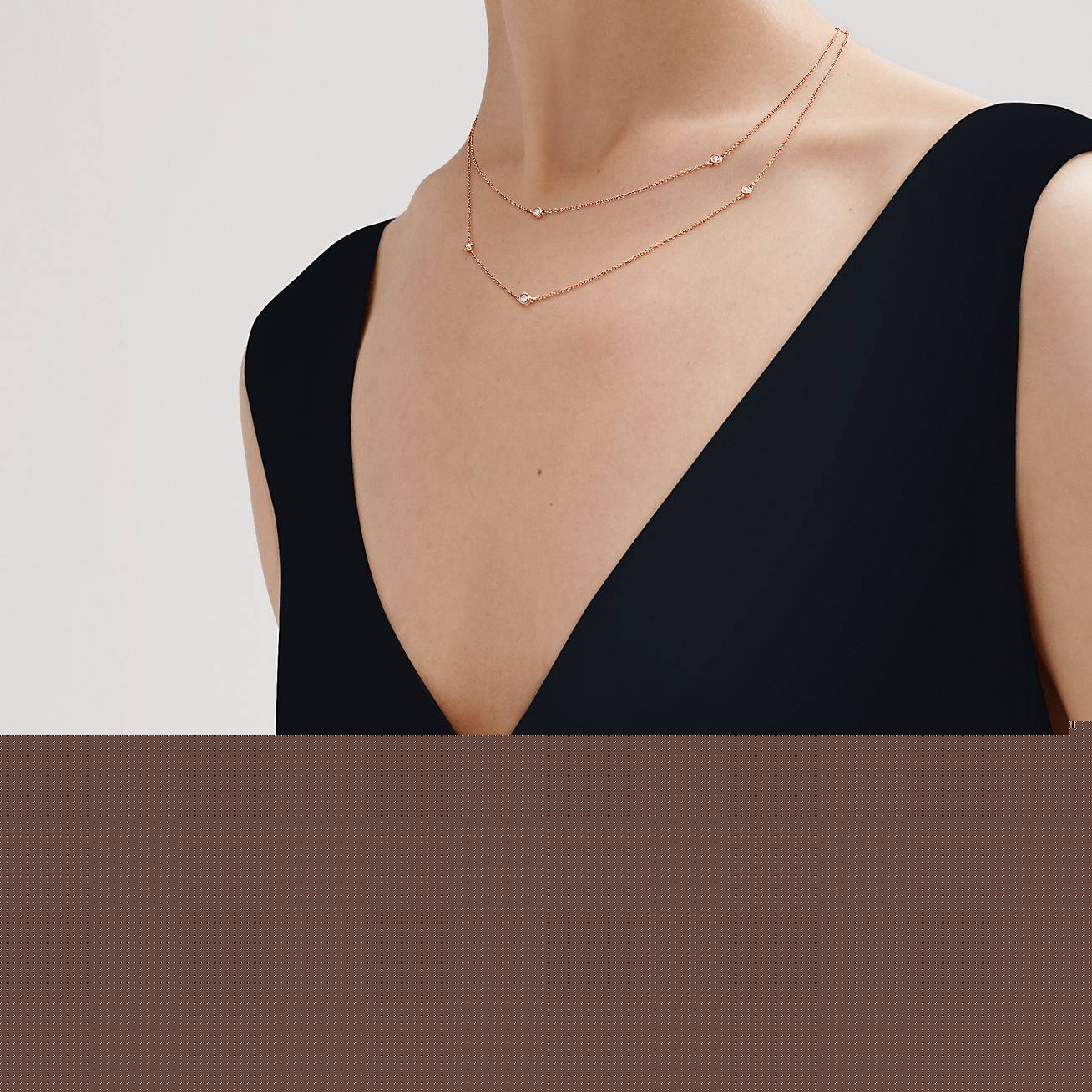 T*f*ny elsa peretti® diamonds by the yard® sprinkle necklace