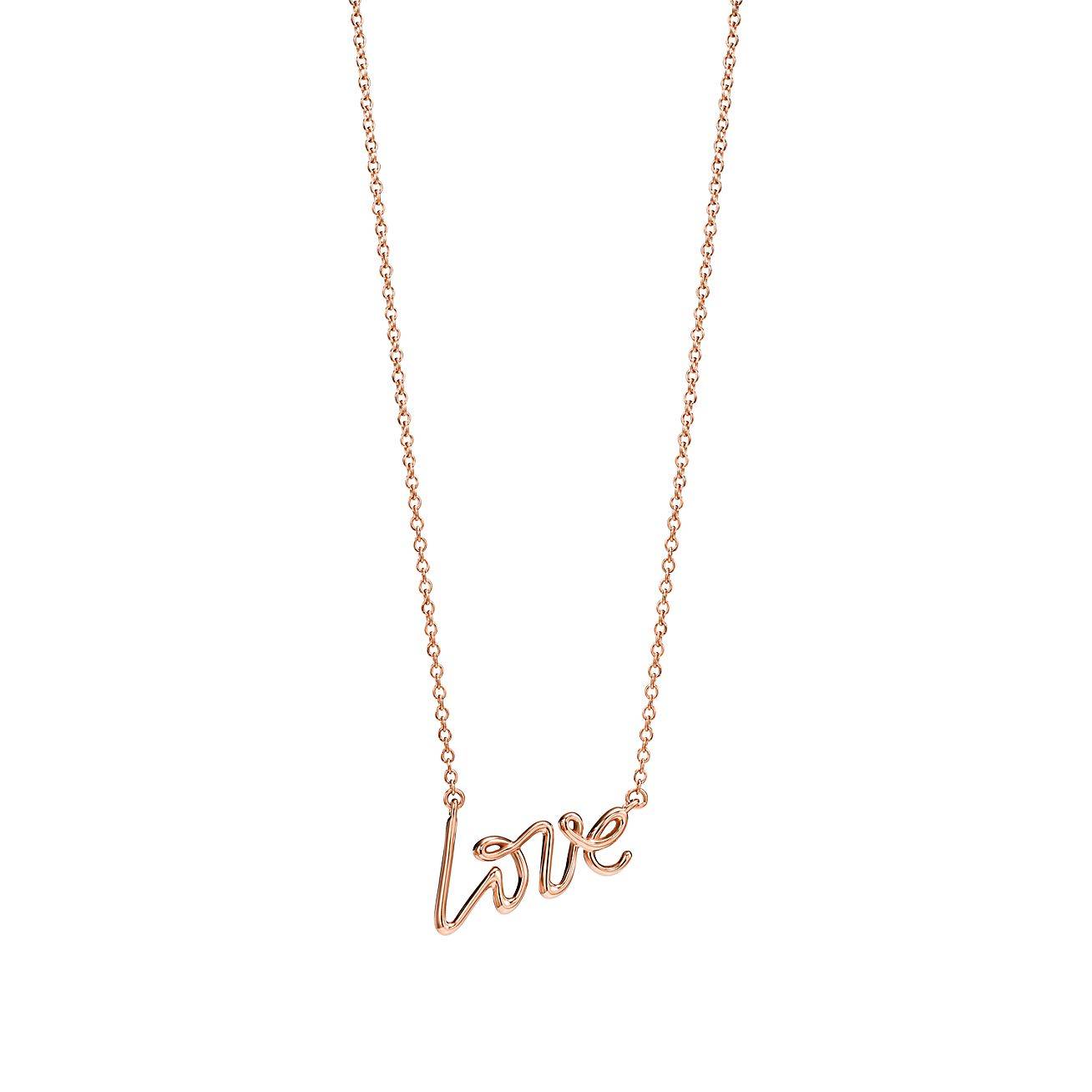 T*f*ny palomas graffiti love pendant