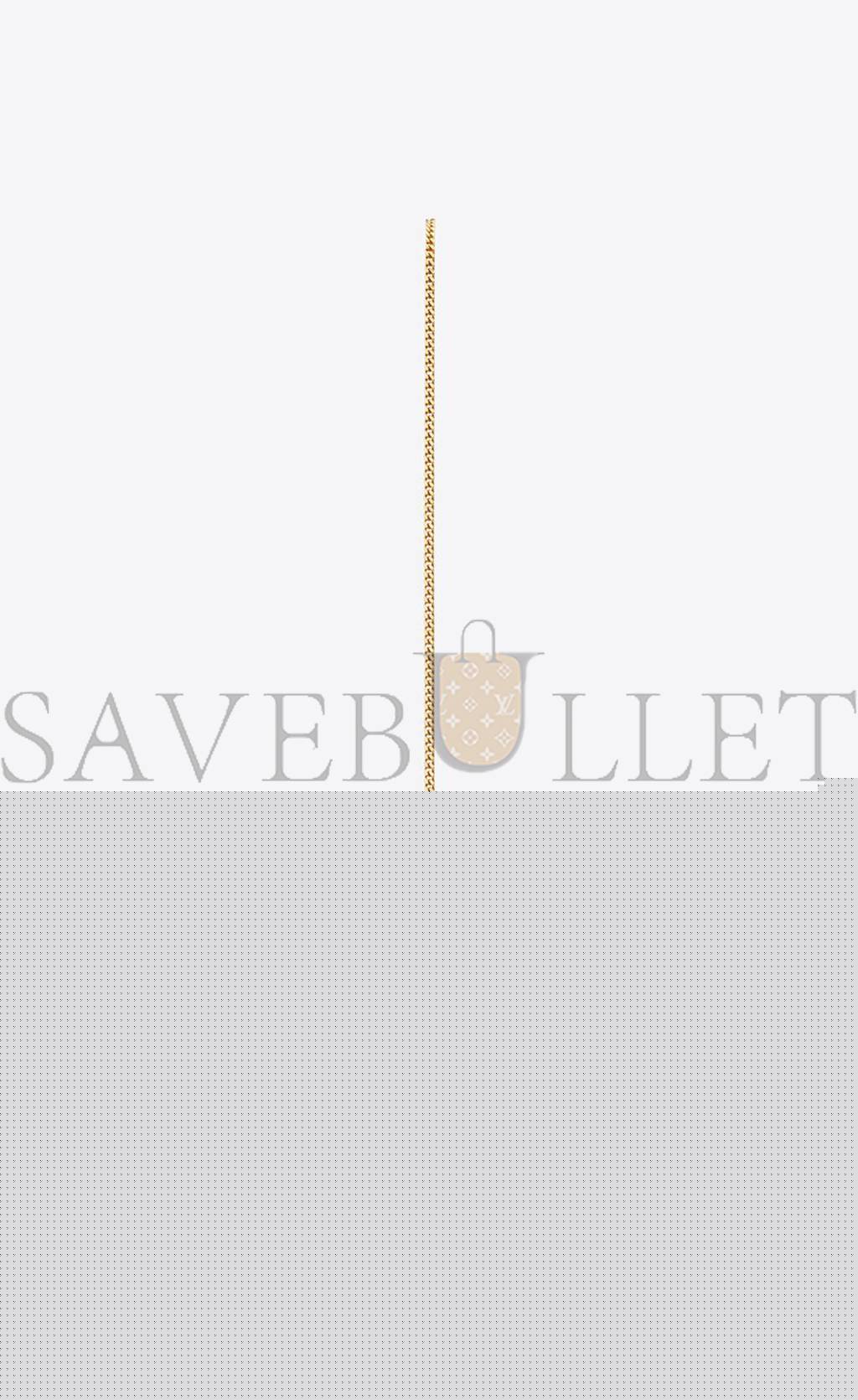 Y*L kate medium chain bag with tassel in crocodile-embossed shiny leather 354119dnd0j2721 (24*14.5*5.5cm)