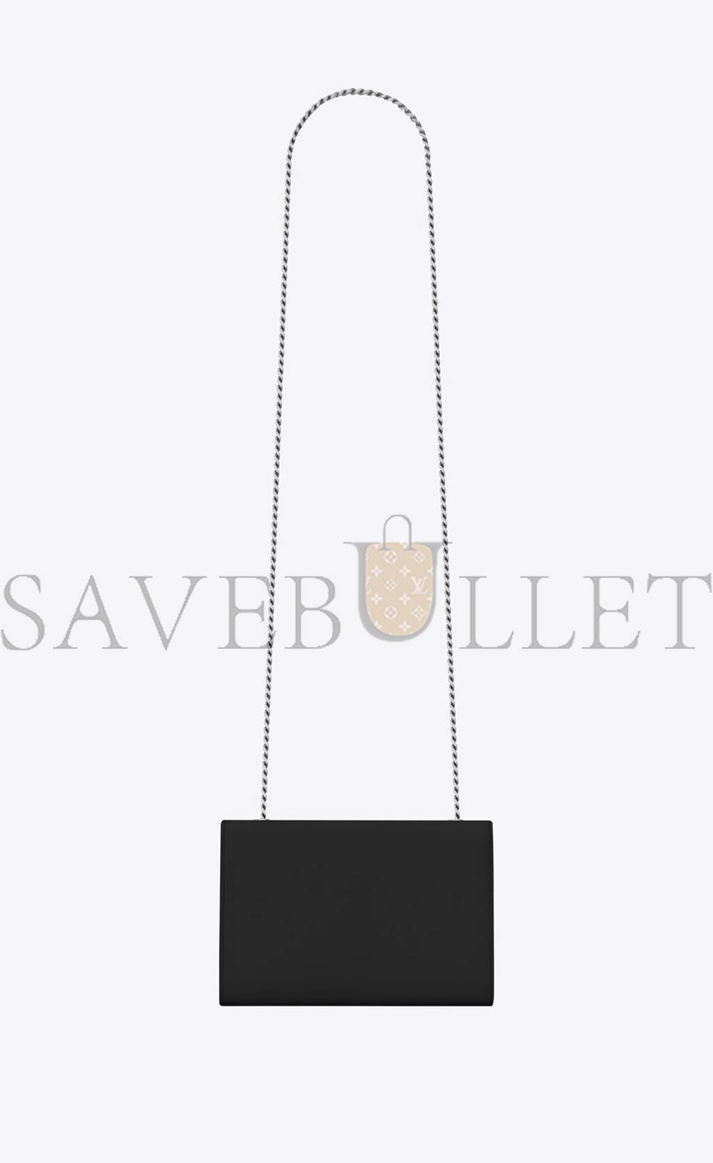 Y*L kate small chain bag in grain de poudre embossed leather 469390bow0n1000 (20*12.5*5cm)