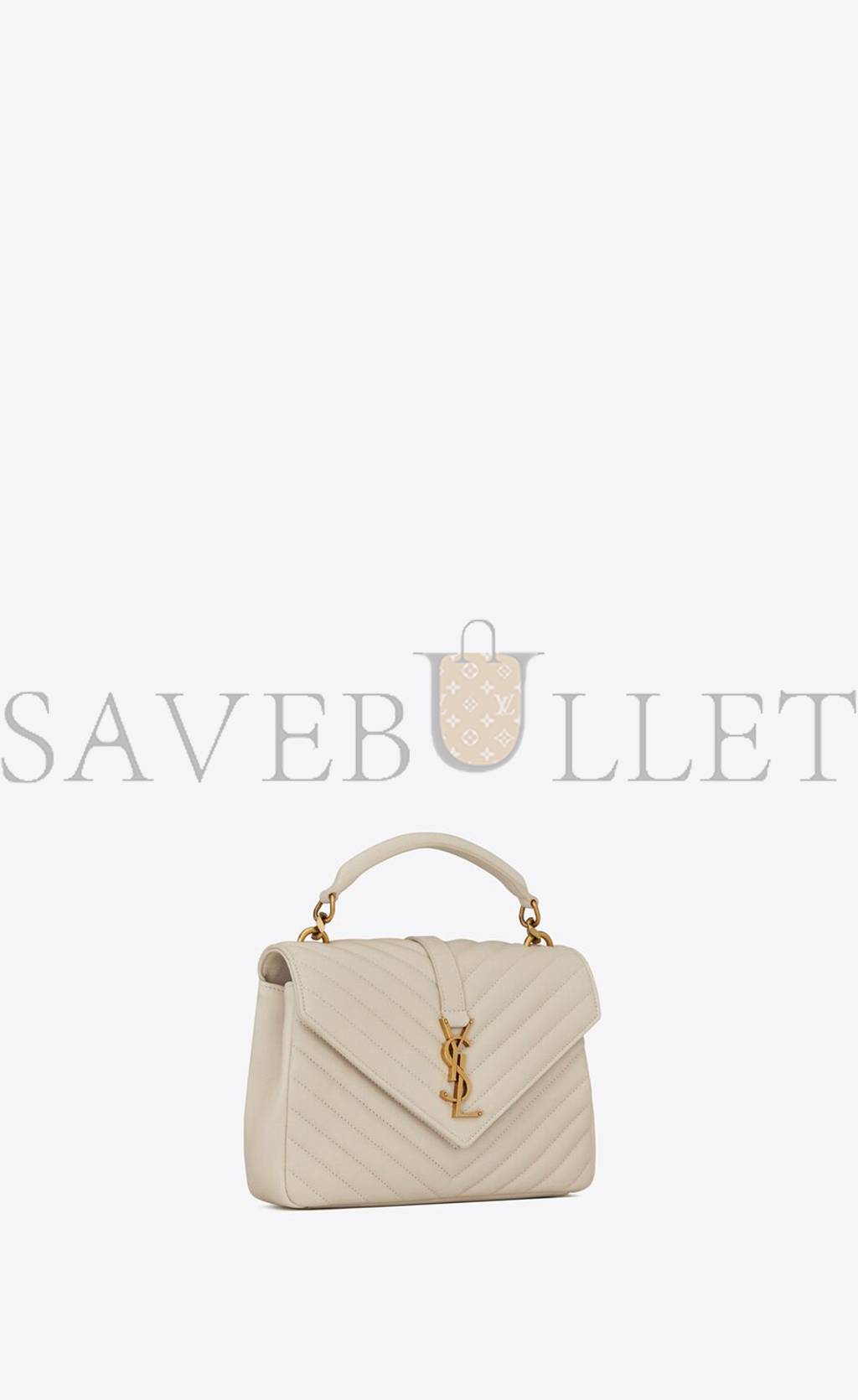 Y*L college medium chain bag in quilted leather 600279brm079207 (24*17*6.5cm)